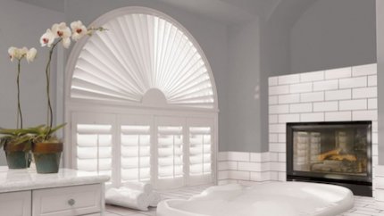 Shutters for Specialty Shape Windows in Cincinnati